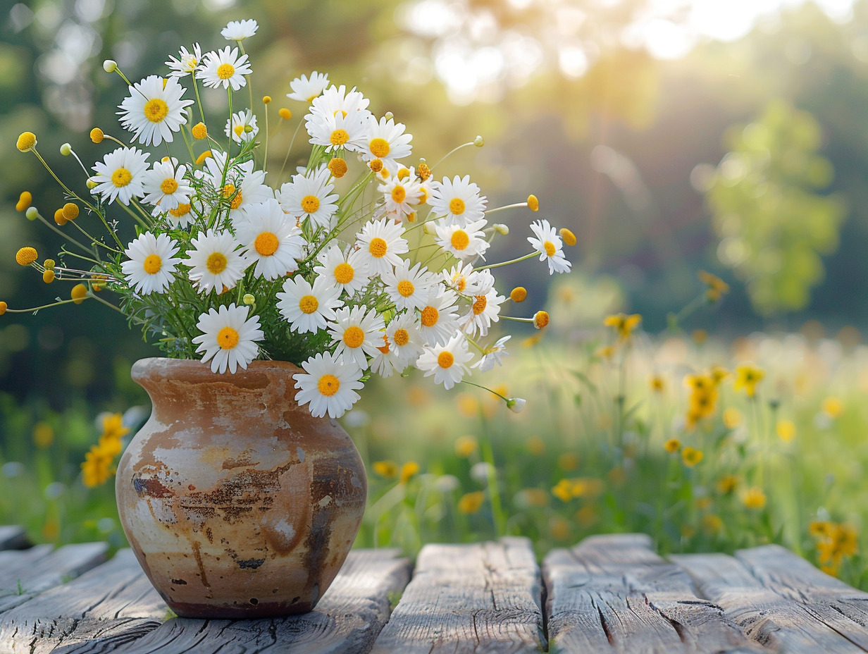 langage des fleurs : marguerite